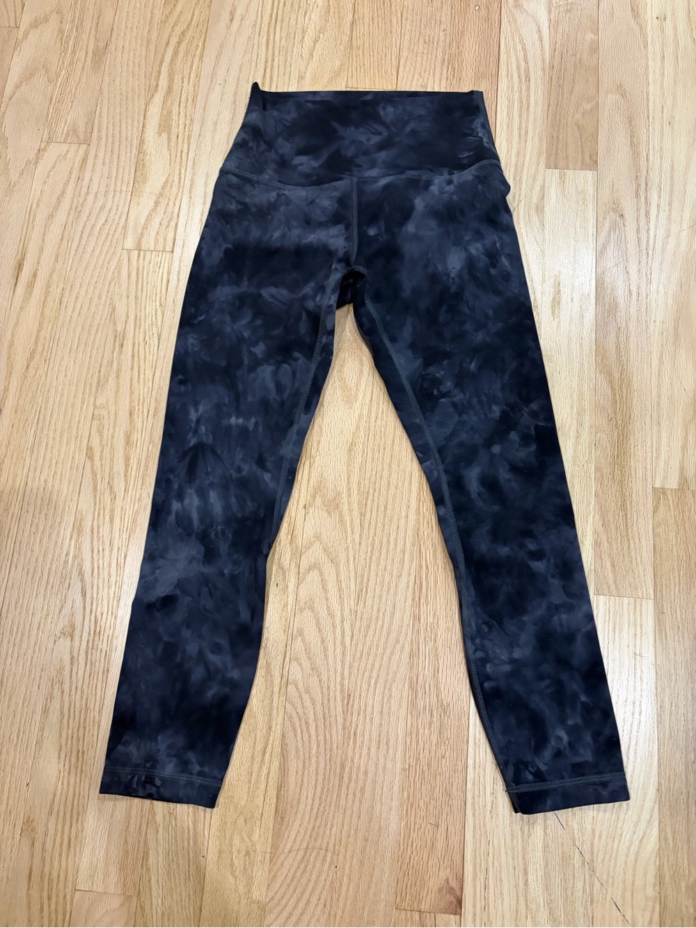 lululemon athletica Black Tie-Dye High-Waist Leggings